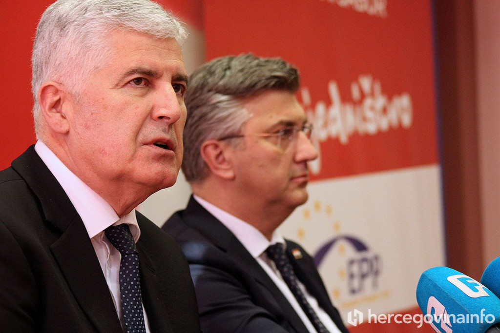 NACIONAL "Plenković umjesto Čovića želi vidjeti drugog čovjeka na mjestu člana Predsjedništva BiH"