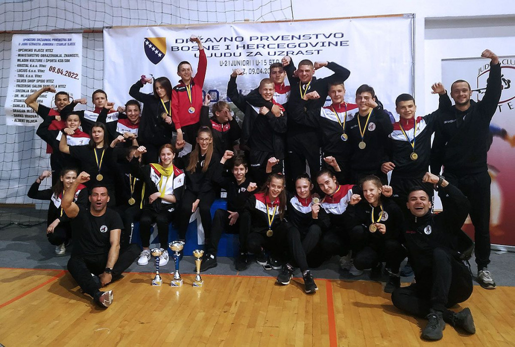 Mostarski judo kolektiv postao prvak države