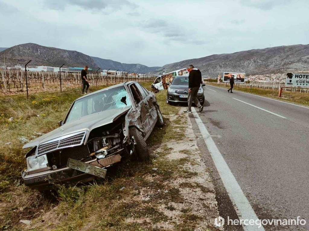teška prometna nesreća,Mostar,m 17