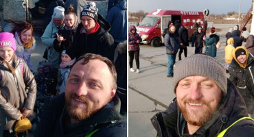 Čika Miša - crvenim kombijem ulazio 6 puta u Mariupolj i spasio preko 200 ljudi