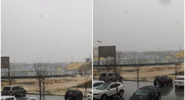Snijeg u Hercegovini, stanovnike Posušja iznenadile bijele pahulje