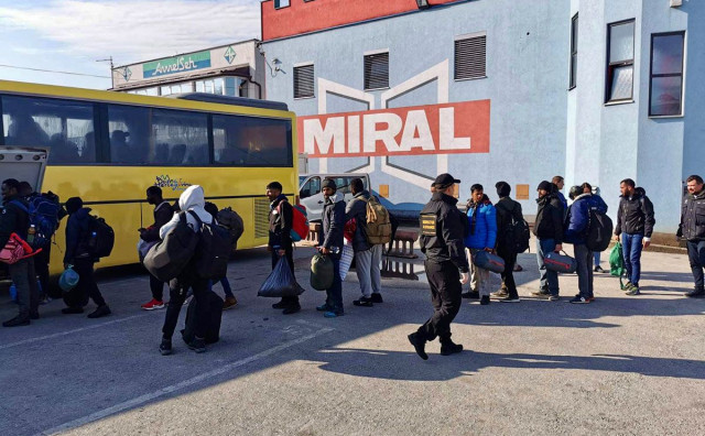 Migranti Miral izmještanje