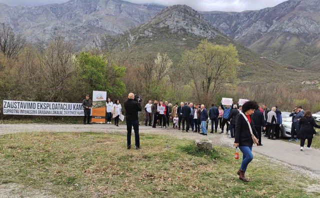 NAROD PROTIV KAMENOLOMA Posljednji poziv Vladi HNŽ da poništi ugovor