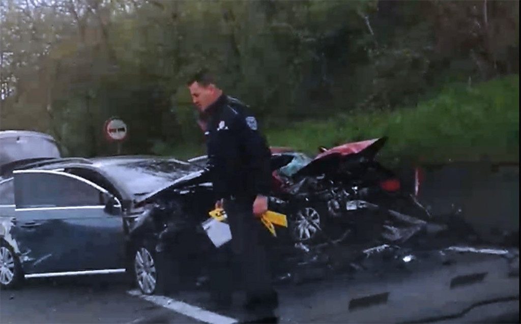 M-17 Dvije osobe ozlijeđene u teškoj prometnoj nesreći
