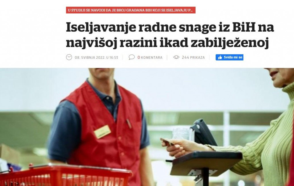VEČERNJI O REKORDNOM ISELJAVANJU Za njih, srećom, nema zime