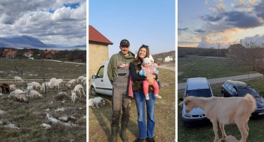 Rođen je i odrastao u Zagrebu, diplomirao mađarski jezik, a sad u Hercegovini s obitelji živi od uzgoja koza