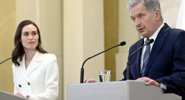 Sanna Marin i Sauli Niinisto