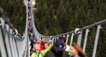 češka, most, viseći most