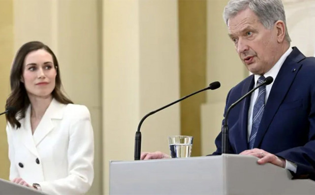 Sanna Marin i Sauli Niinisto