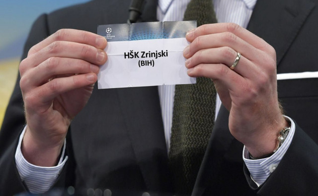 Stadion HŠK Zrinjski, Liga prvaka, Stadion HŠK Zrinjski, Liga prvaka, ždrijeb