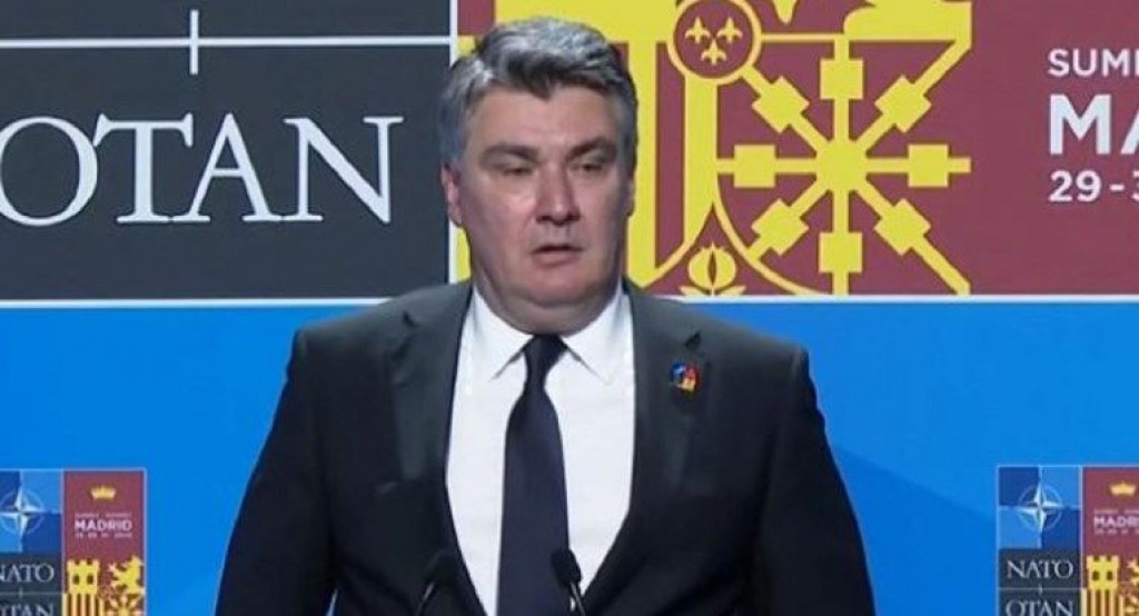 MILANOVIĆ NA NATO SUMMITU "Pola milijuna Hrvata u BiH, državljana EU je ugroženo. Ovdje su ljudi koji znaju jako malo ili nimalo"