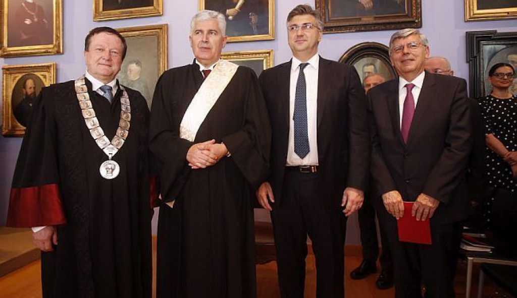 Damir Boras ,Zoran Tomić,Dragan Čović,počasni doktorat