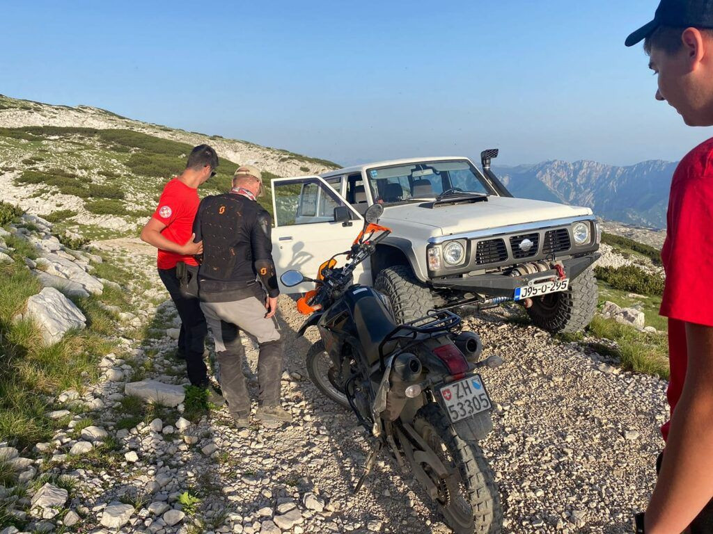 Na Čvrsnici ozlijeđen motociklist