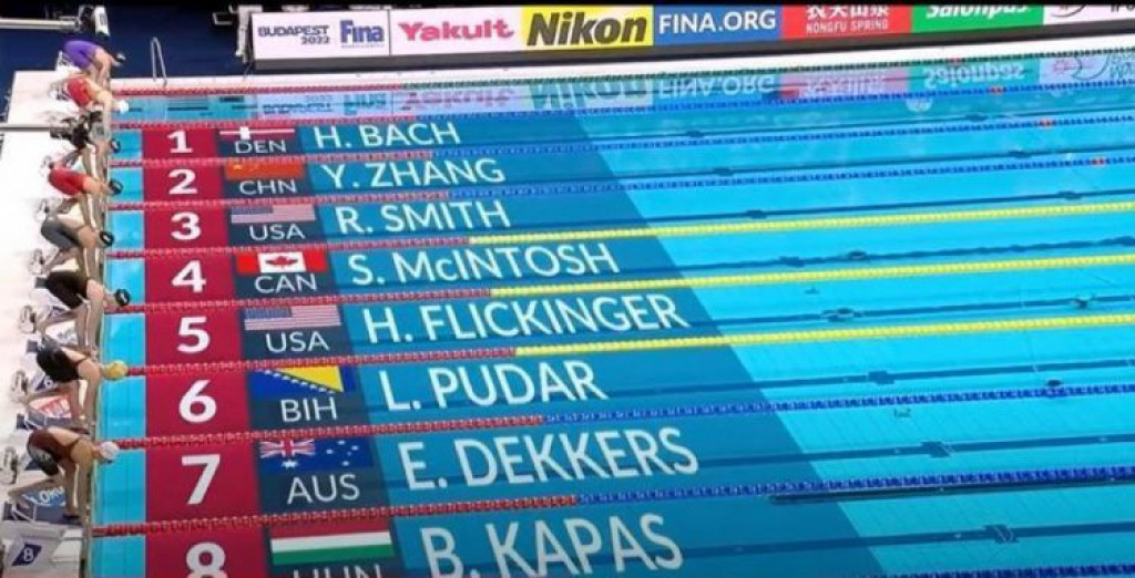 Pudar ponovno blista, šesta je na svijetu u disciplini 200 metara delfin