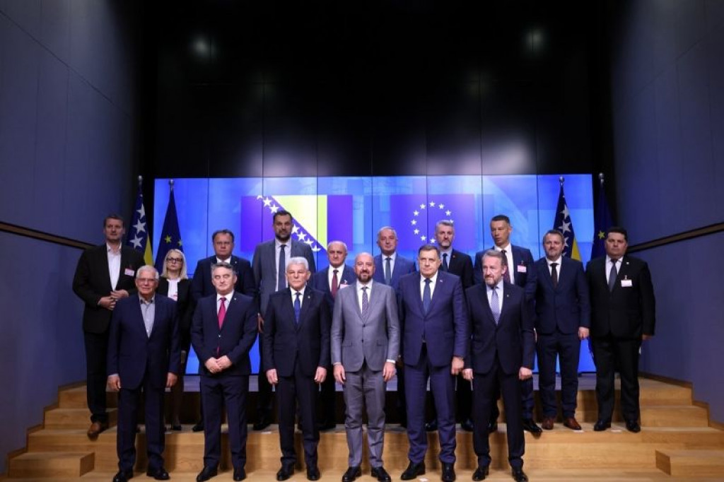 MICHEL OKUPIO POLITIČARE IZ BIH Procurio dokument kojeg trebaju potpisati, Dodik kaže da je mističan, a Čović se nije pojavio