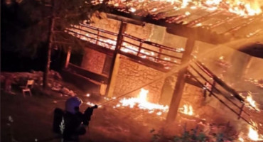 MOSTAR Potpuno izgorjela kuća na Gorancima tijekom noći