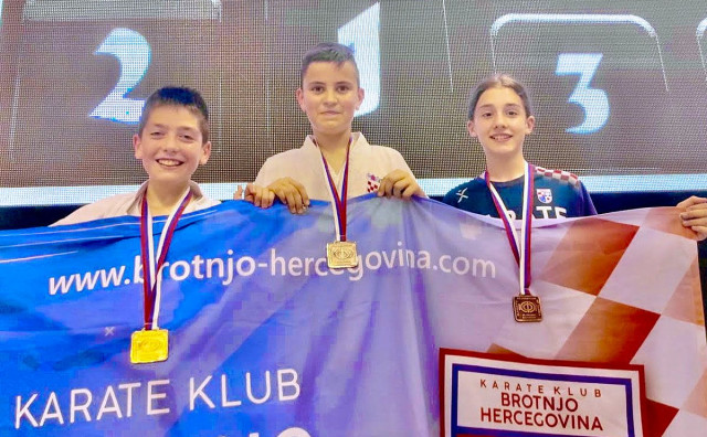 Karate klub Brotnjo prvenstvo Balkana