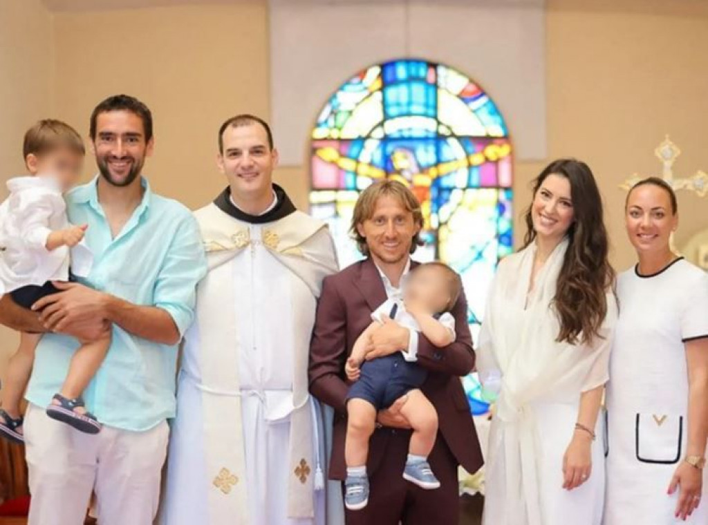 Marin Čilić krstio drugog sina, kum je bio Luka Modrić
