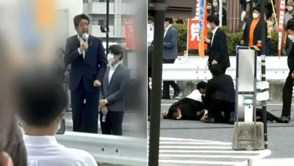 KOBNA KAMPANJA Bivši japanski premijer upucan za vrijeme govora, bori se za život