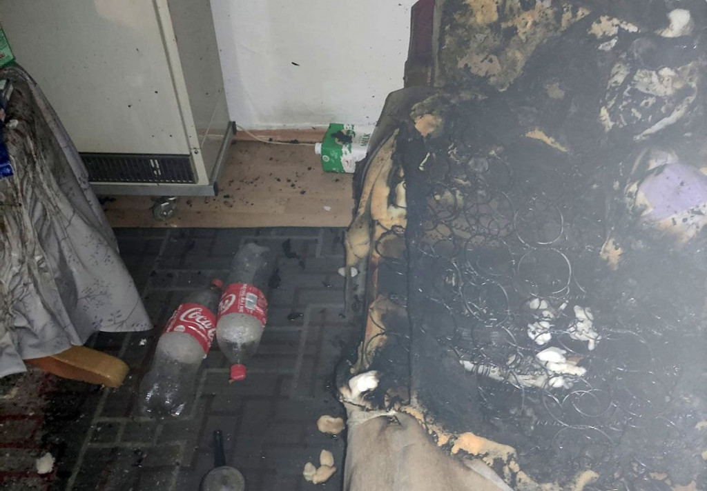 Mostarski vatrogasci gasili požar u stanu i iz istog spasili jednu osobu