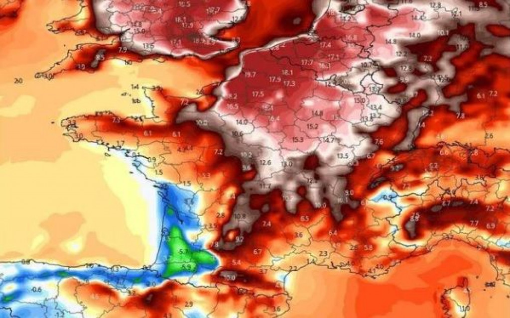 SLADIĆ OBJAVIO OVAJ FOTO "Metorolozi ne pretjeruju!
