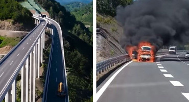 Na novootvorenoj autocesti u Crnoj Gori u par dana se zapalilo 4 auta, a preko 40 prokuhalo. Poznato i zašto