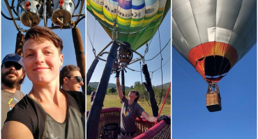 POLJACI DOSELILI U HERCEGOVINU I POKRENULI LETOVE S BALONIMA 'Ljudi su odlično reagirali, posebno vole letjeti iznad jednog kraja'