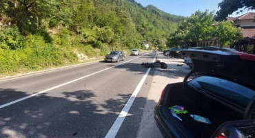 Nesreća motocikl Živašnica Konjic
