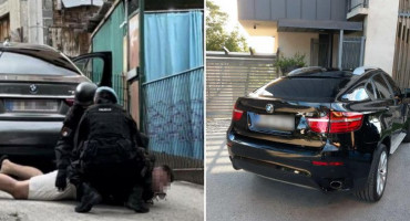 POLICIJA O UHIĆENJIMA U NEUMU I SARAJEVU Oduzeta tri skupocjena BMW-a, pištolji, puška, bomba...