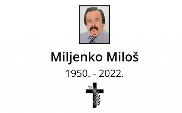 Preminuo je Miljenko Miloš, jedan od osnivača HDZ-a BiH i predsjednik ujedinjenih Pravaša