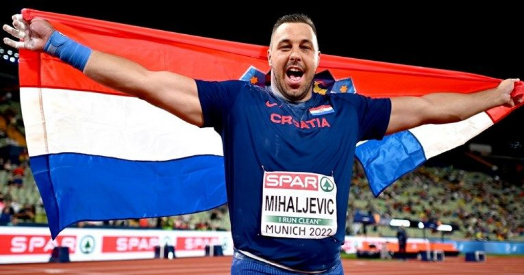 Livnjak Filip Mihaljević osvojio povijesnu zlatnu medalju za hrvatsku atletiku