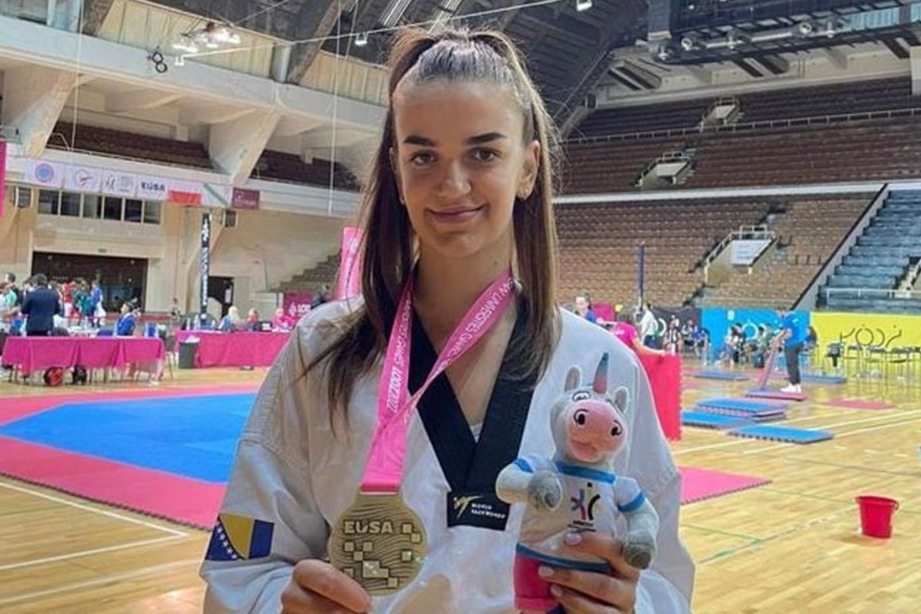 Mostarka Dora Marušić osvojila srebro na Europskim sveučilišnim igrama