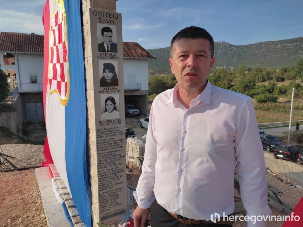 obitelj Ševo,vijesti,otkrivanje spomenika,Donji Hamzići