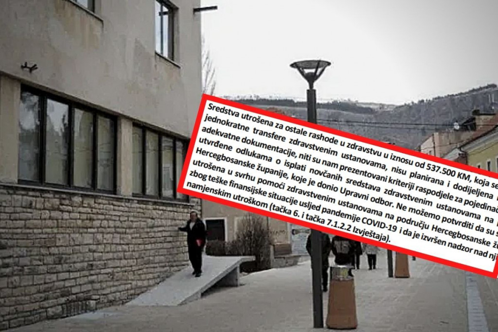 Zavod za zdravstvo HBŽ na sumnjiv način 'podijelilo' 500.000 KM, javne nabavke su im suprotne zakonu