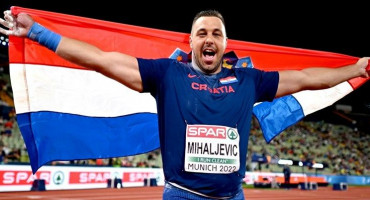 Livnjak Filip Mihaljević osvojio povijesnu zlatnu medalju za hrvatsku atletiku