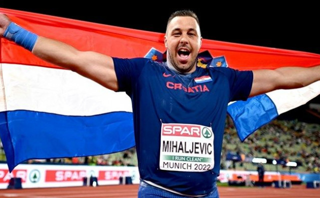 Livnjak Filip Mihaljević osvojio povijesnu zlatnu medalju za hrvatsku atletiku
