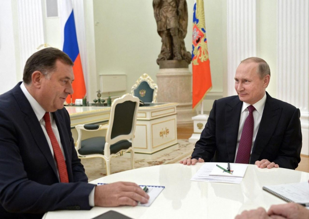 DODIK SE ULIZIVAO PUTINU Govorio kako je "specijalna operacija" Rusije u Ukrajini opravdana, ali i o secesiji Republike Srpske