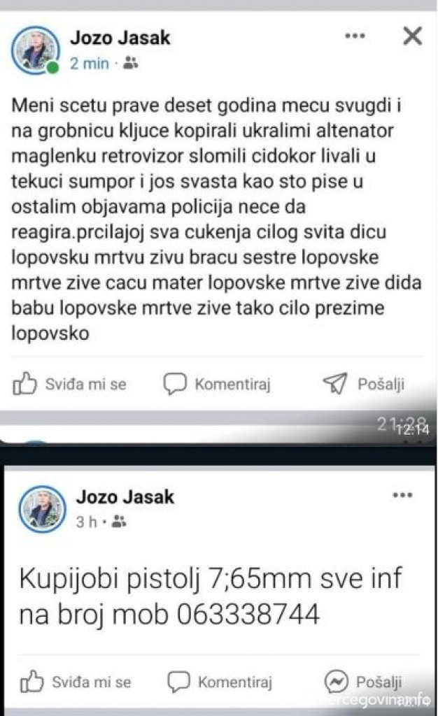 Gorica ubojstvo Jozo Jasak