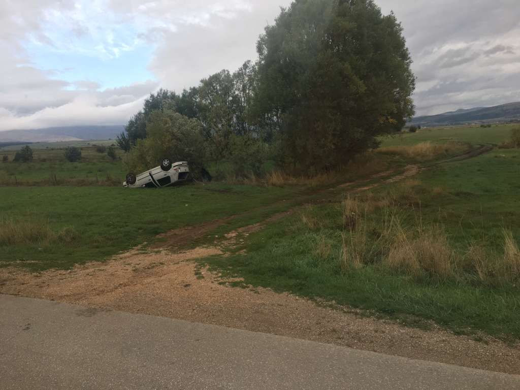 TOMISLAVGRAD - BLIDINJE 38-godišnjak izgubio kontrolu i završio na krovu