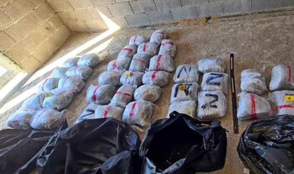 FUP Čapljinac 'pao' s 37 kilograma marihuane
