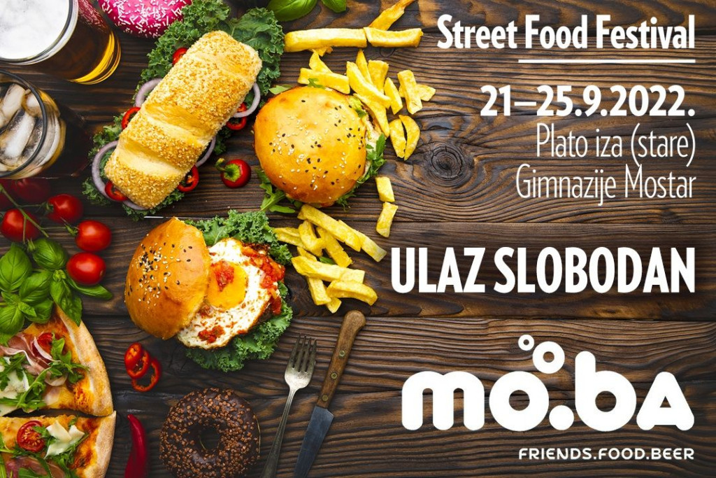 Počinje Moba - prvi street food festival u Mostaru