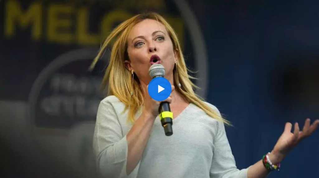 DESNICA UVJERLJIVA U ITALIJI Giorgia Meloni će biti prva premijerka Italije nakon Drugog svjetskog rata