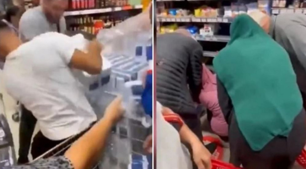 Kaos u Srbiji, pogledajte borbu za vrećicu šećera