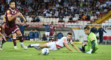 Povratnik Mario Ćuže zabio za vodstvo Zrinjskog nakon sjajne akcije i asistencije Nemanje Bilbije