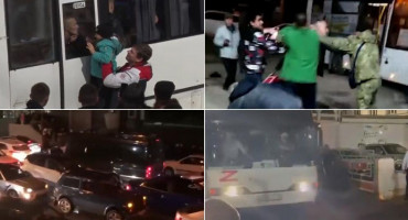 Sada je jasno koga je Putin odredio da bude topovsko meso, pogledajte kako odvode ljude