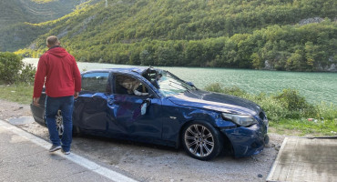 Automobil sletio u Neretvu, vozač prošao bez ozljeda