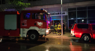 MOSTAR Zadimilo u banci, vatrogasci spriječili havariju