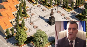 Vlasenica square and monument, another million to "Zvornikputevi" with a dubious tender