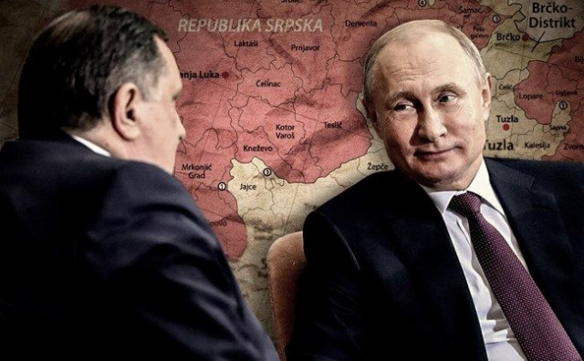 UKRAJINSKI VELEPOSLANIK OŠTRO "Terorist Dodik nagrađuje terorista Putina"
