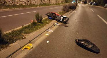 Prometna nesreća motocikl Donja mahala